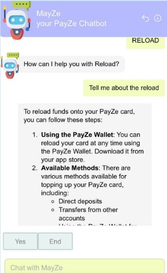 MayZe Chatbot