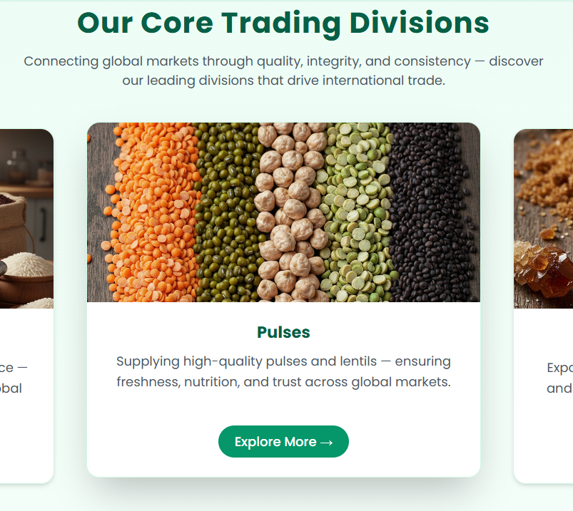 Trade & Trade - Hero Section